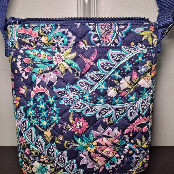 Vera Bradly crossbody bag and coin id purse french paisley - Picture 3 of 11